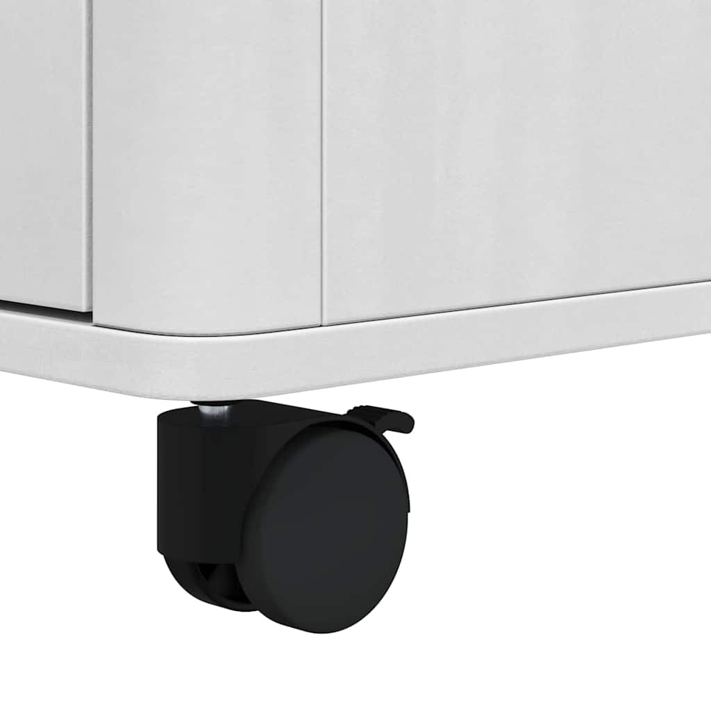 Konyhai kocsi fehér 72,5 x 45 x 80 cm tömör fenyőfa