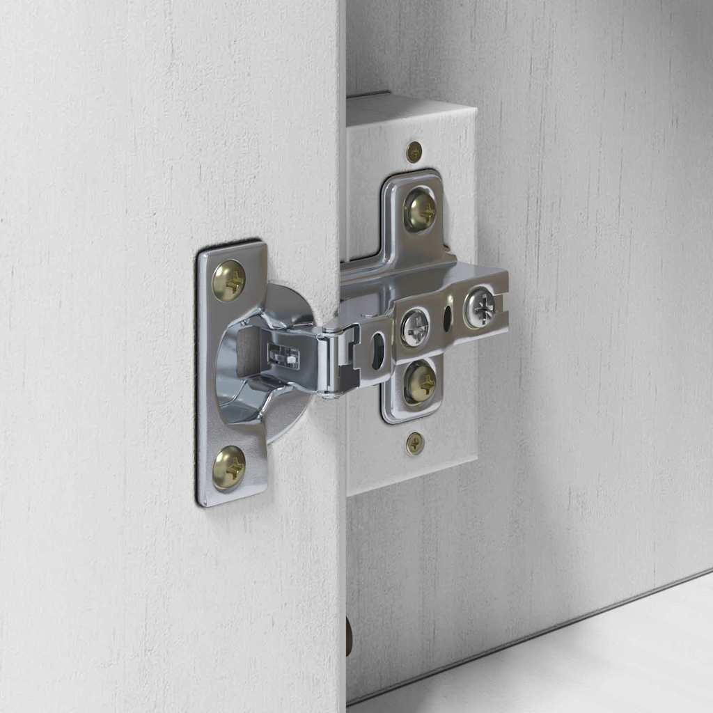 Konyhai kocsi fehér 72,5 x 45 x 80 cm tömör fenyőfa