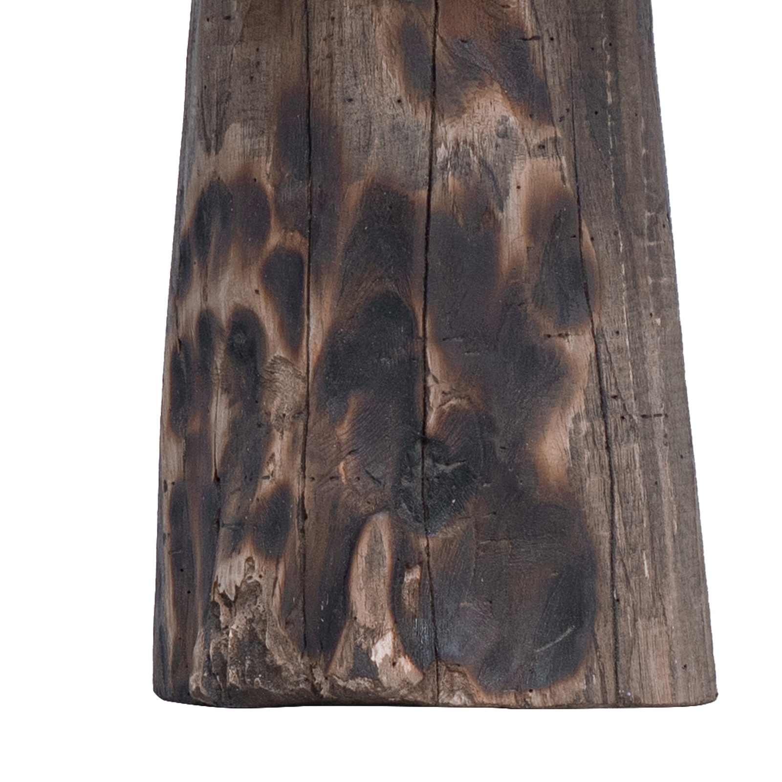 Zsámoly természetes 35 x 35 x 35 cm tömör teakfa