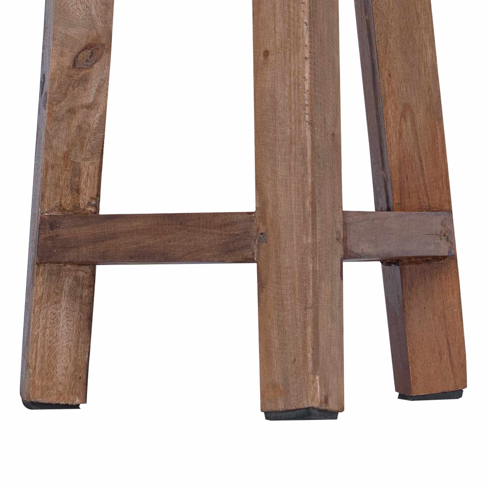 Zsámoly természetes 28 x 28 x 50 cm mahagóni fa