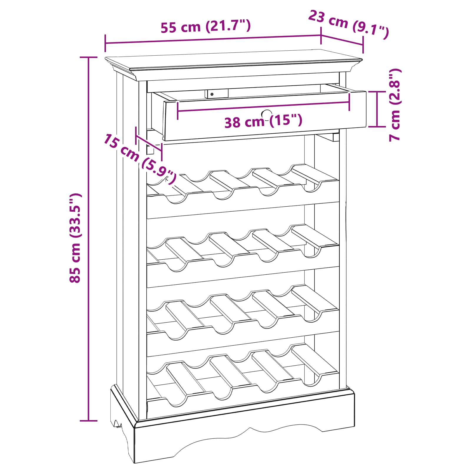 Borágas tömör mahagóni fa