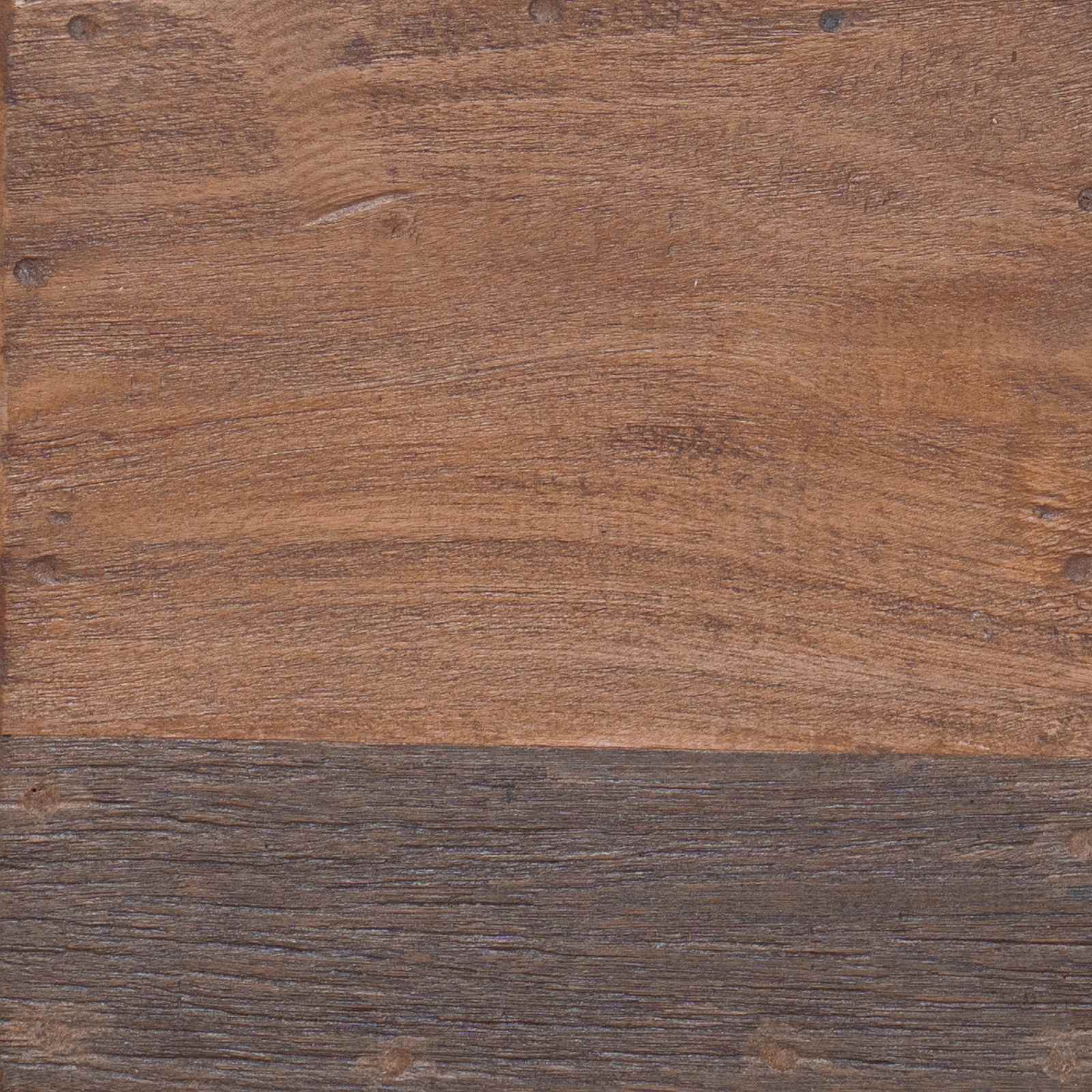 Zsámoly természetes 29 x 29 x 48 cm tömör újrahasznosított fa