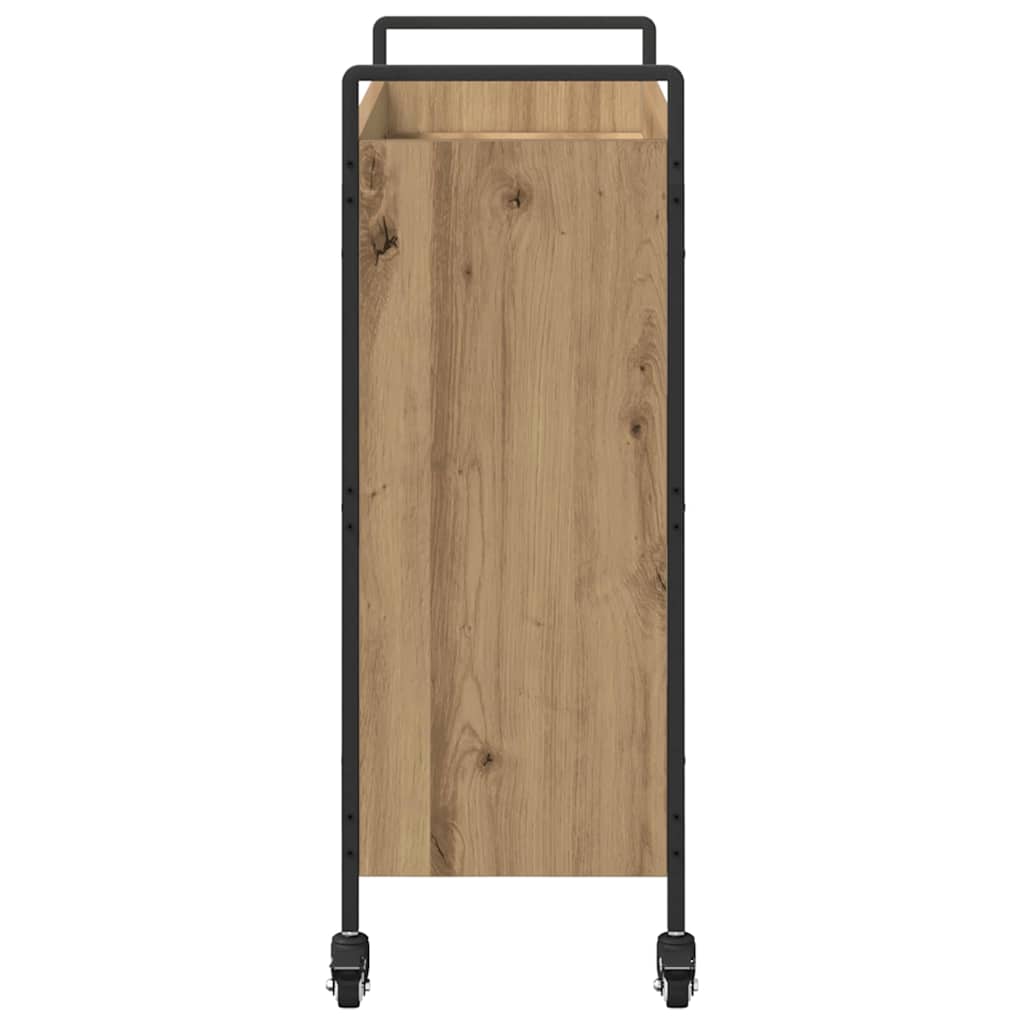 Konyhai kocsi kézműves tölgy 70 x 30 x 82 cm faanyag Konyhai kocsi kézműves tölgy 70 x 30 x 82 cm faanyag