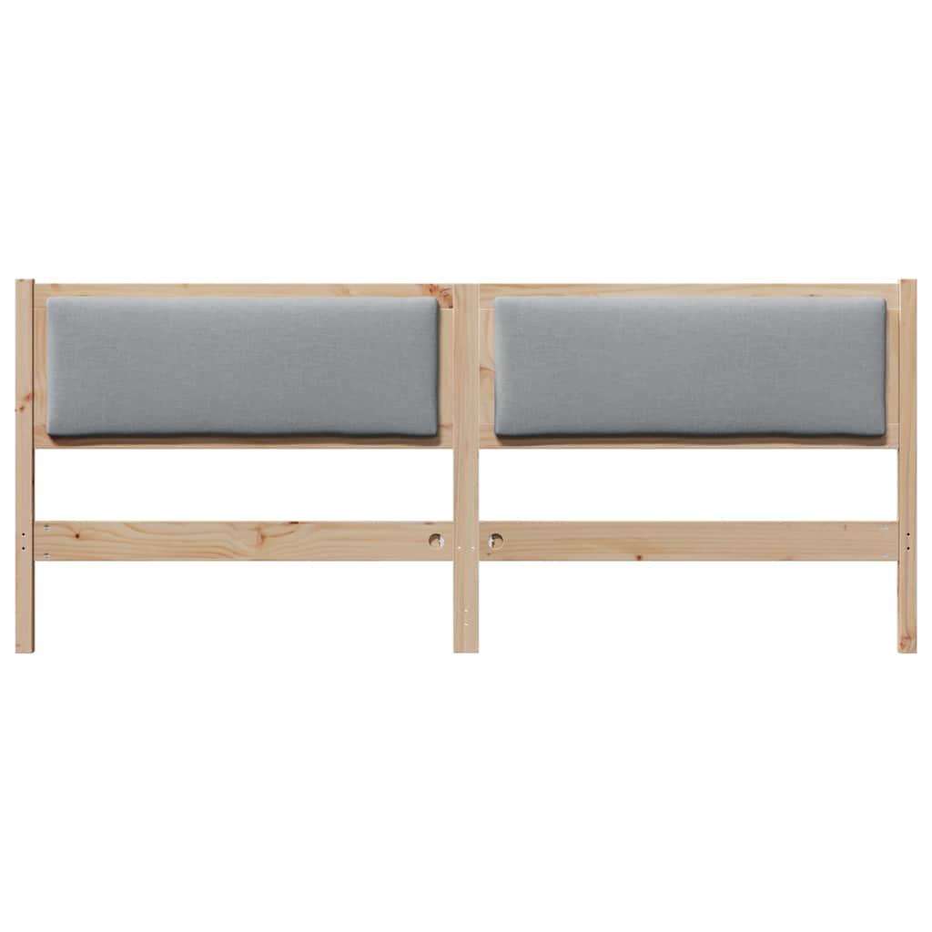 Fejtámla egyéb barna 200 cm tömör fenyőfa