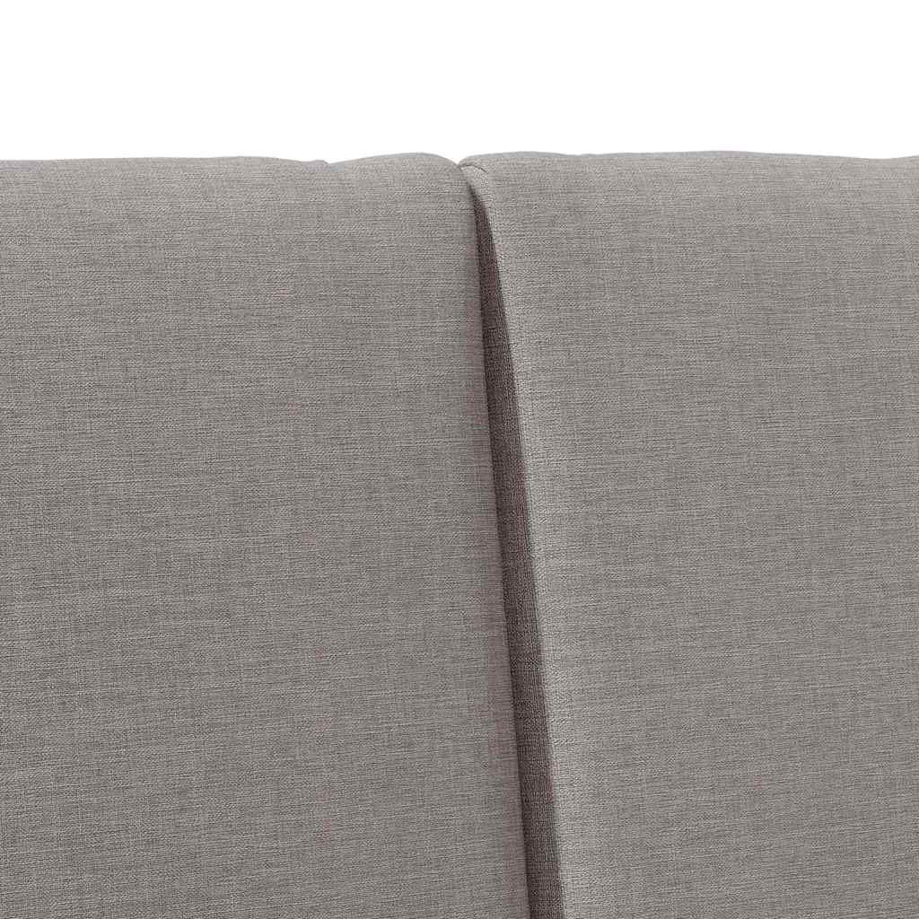 Kárpitozott fejtámla tópszínű 135 cm tömör fenyőfa Kárpitozott fejtámla tópszínű 135 cm tömör fenyőfa