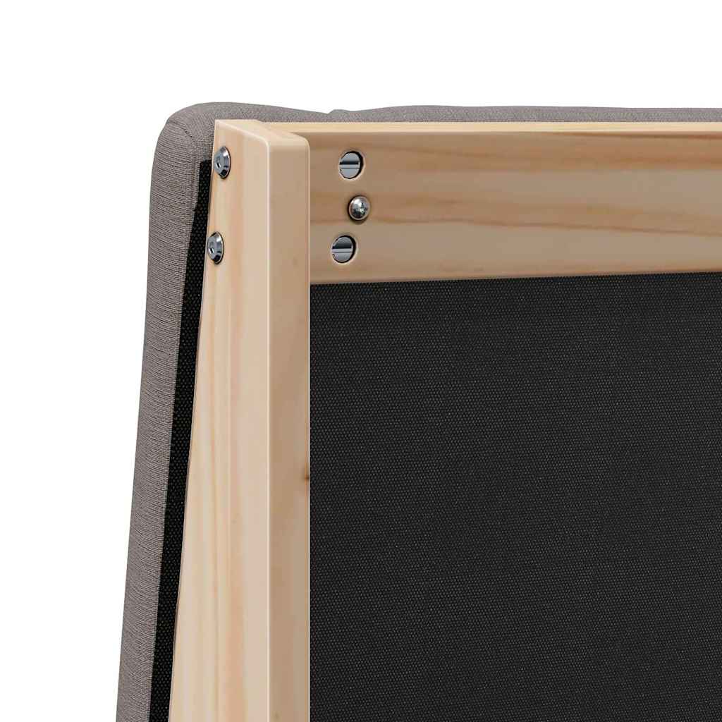 Kárpitozott fejtámla tópszínű 135 cm tömör fenyőfa Kárpitozott fejtámla tópszínű 135 cm tömör fenyőfa