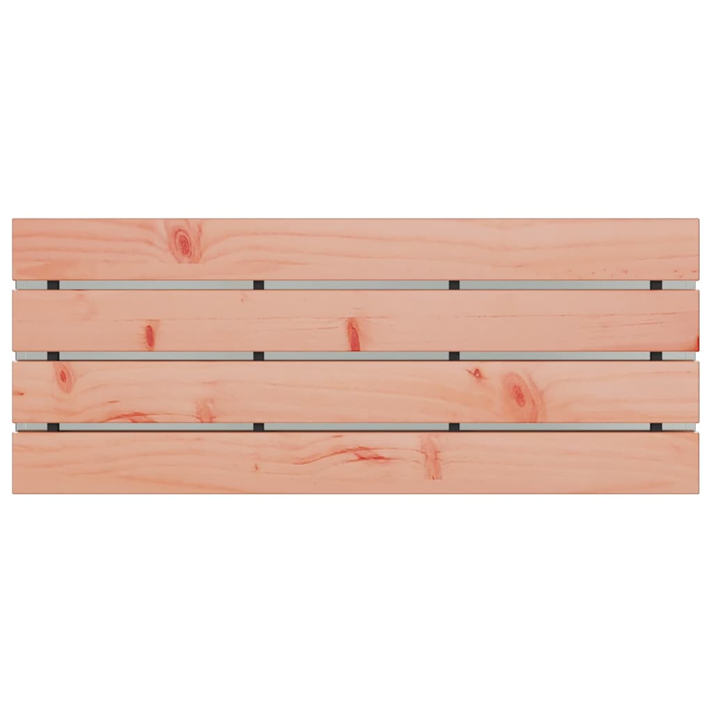 Kerti pad ezüst 100 x 40 x 43 cm horganyzott acél Kerti pad ezüst 100 x 40 x 43 cm horganyzott acél