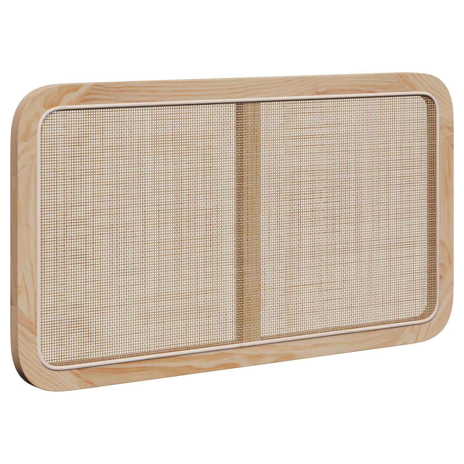 Fejtámla fejtámlával természetes 100 x 55 x 3 cm rattan