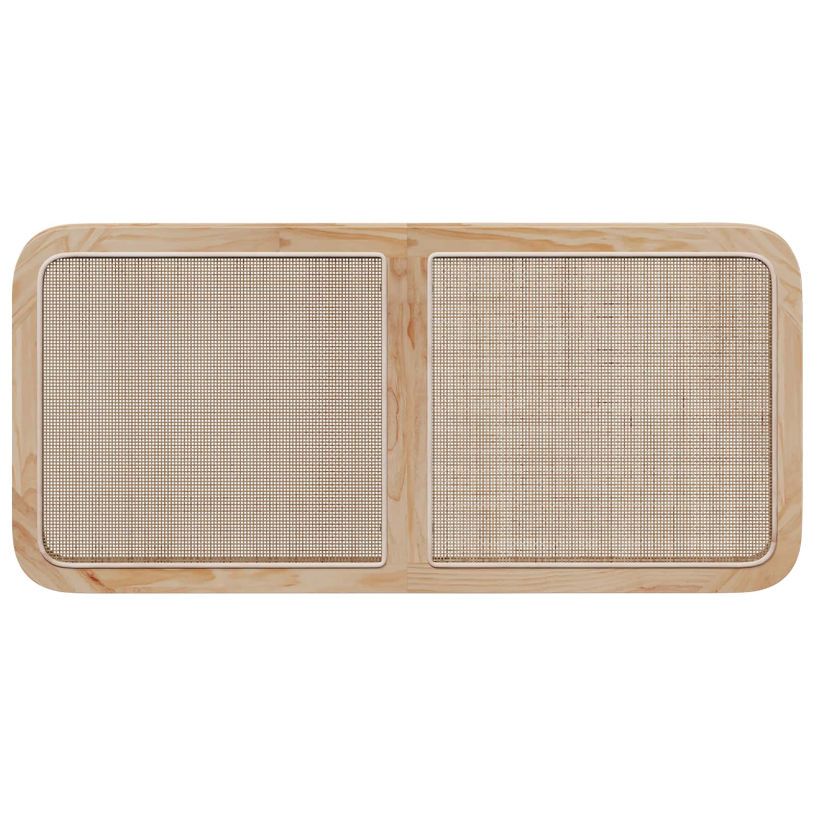 Fejtámla fejtámlával természetes 120 x 55 x 3 cm rattan