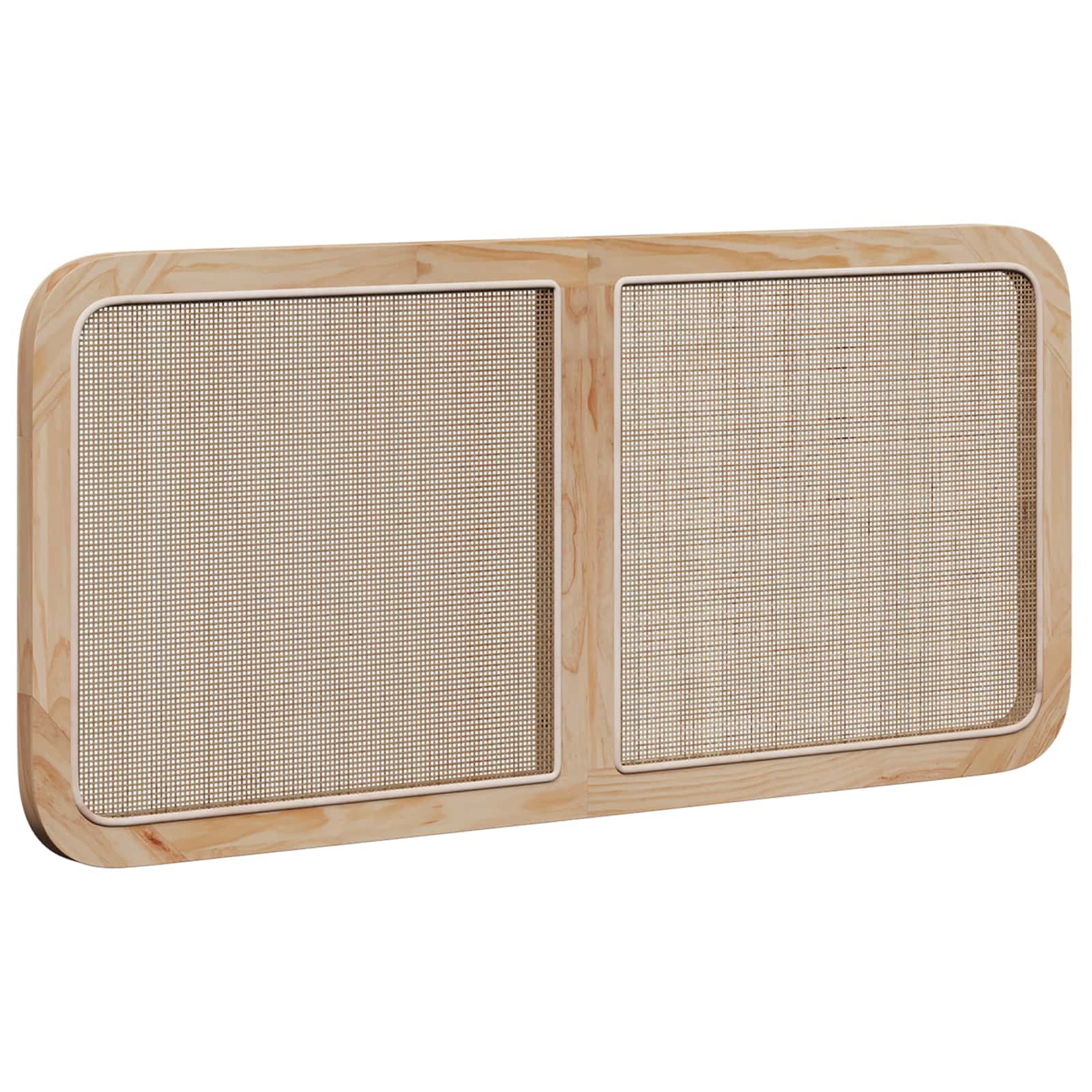 Fejtámla fejtámlával természetes 120 x 55 x 3 cm rattan