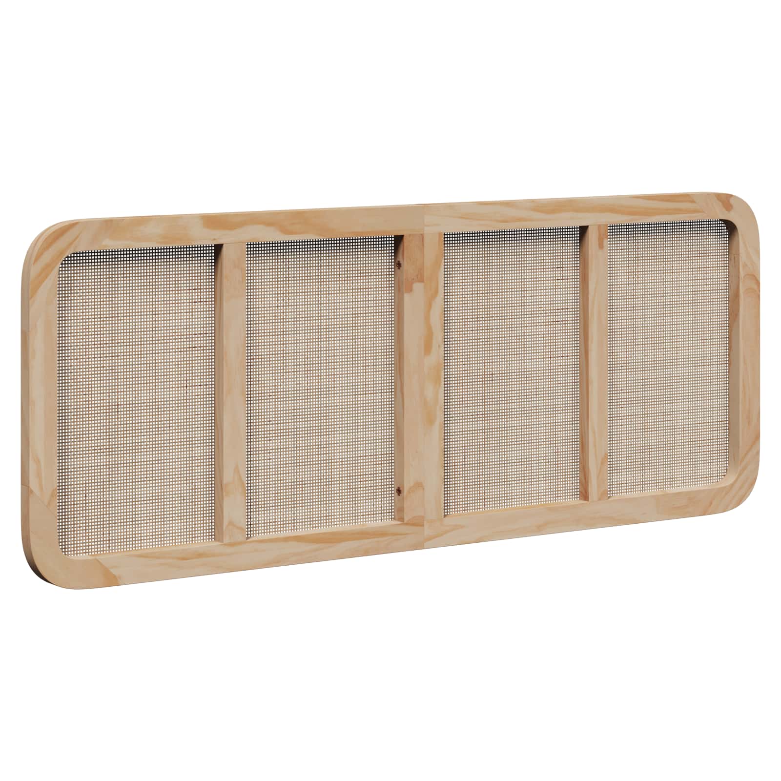 Fejtámla fejtámlával természetes 140 x 55 x 3 cm rattan