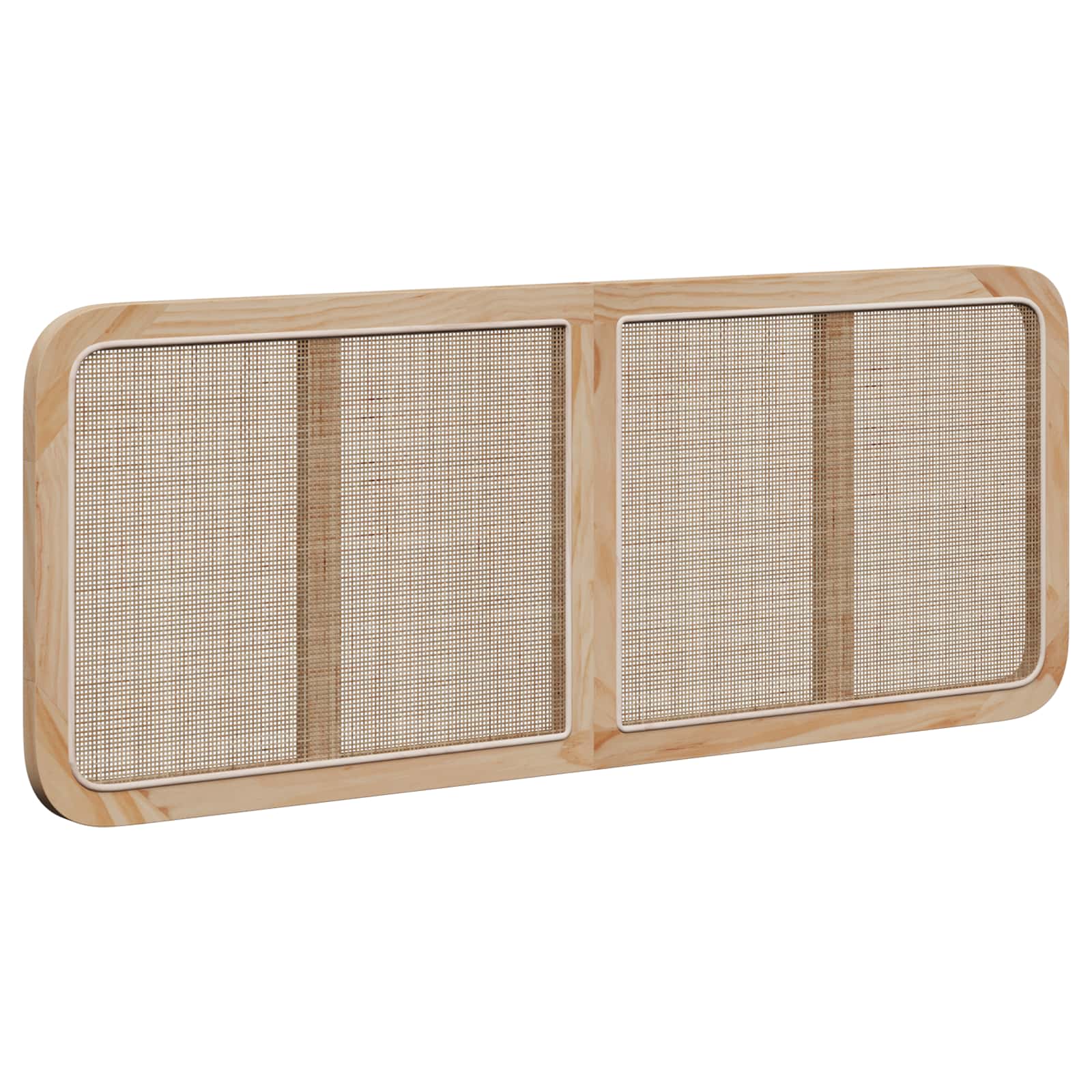 Fejtámla fejtámlával természetes 140 x 55 x 3 cm rattan