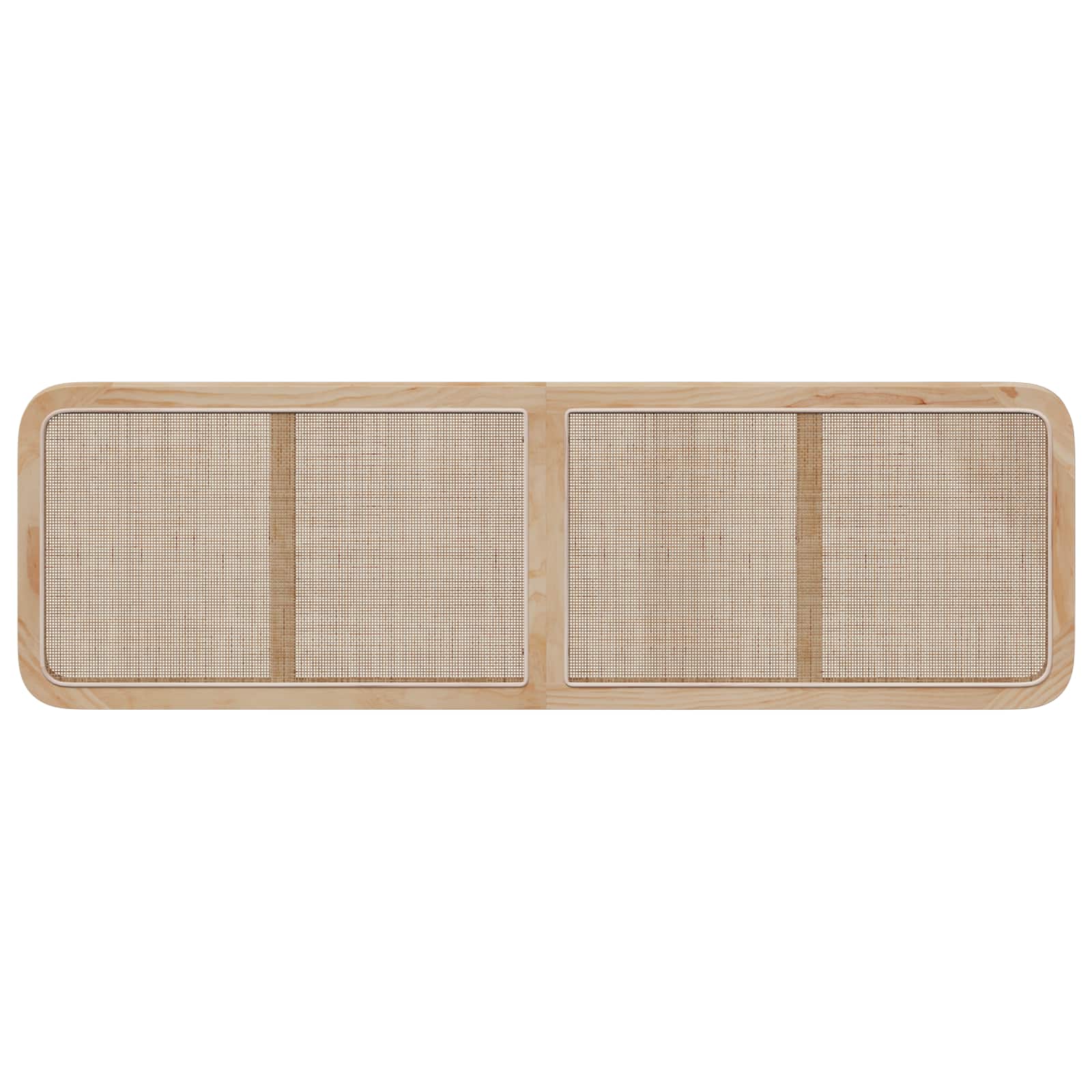 Fejtámla fejtámlával természetes 180 x 55 x 3 cm rattan