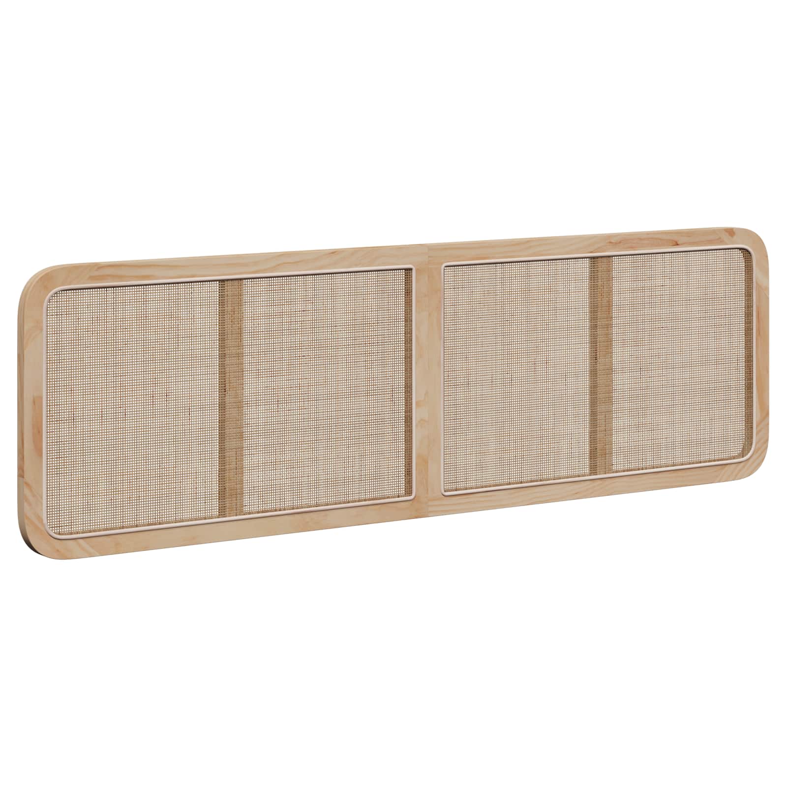 Fejtámla fejtámlával természetes 180 x 55 x 3 cm rattan