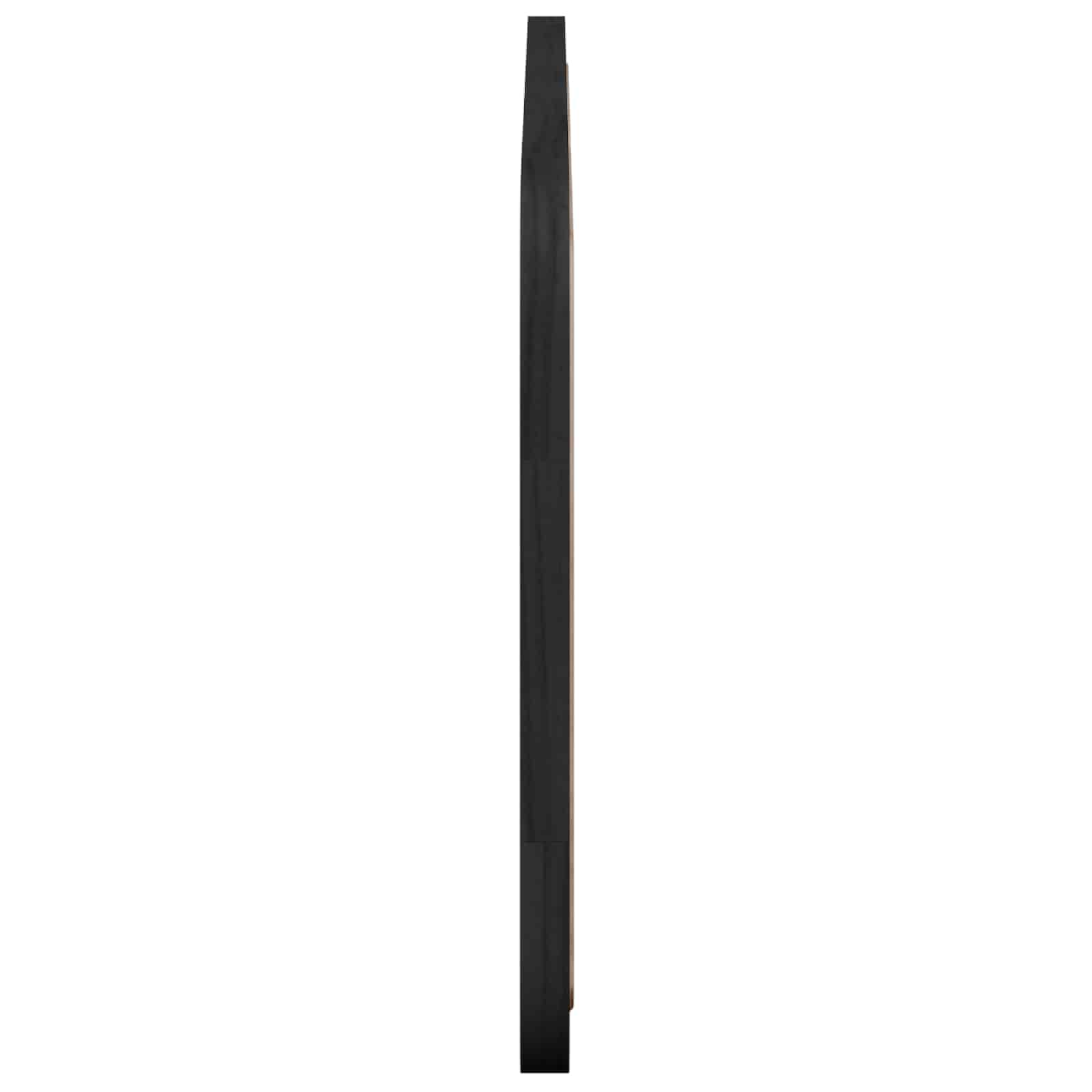 Fejtámla fejtámlával fekete 140 x 55 x 3 cm rattan