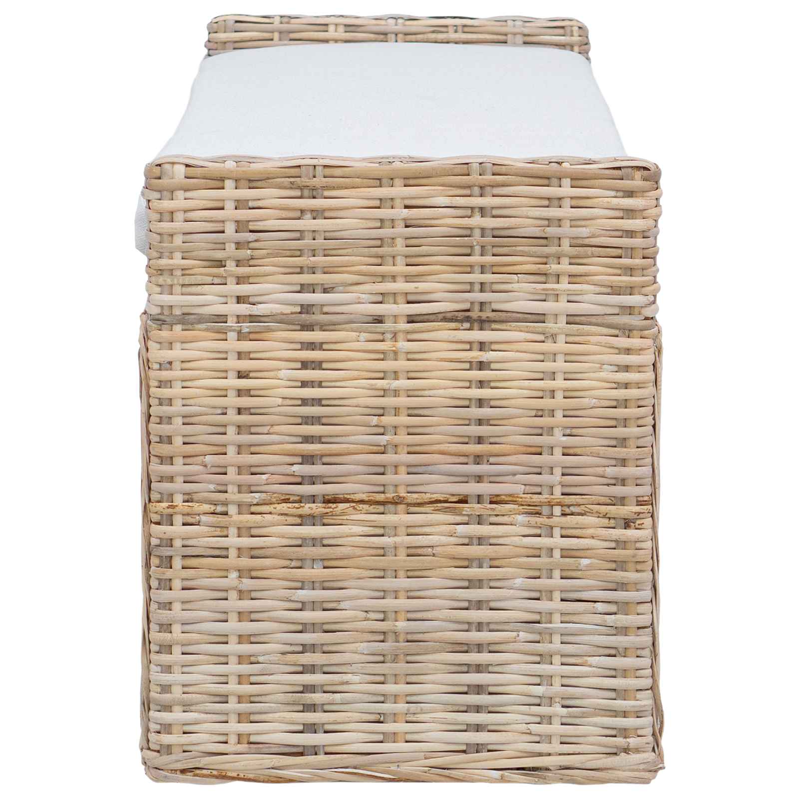 Tárolópad gendt természetes 110 x 40 x 50 cm rattan