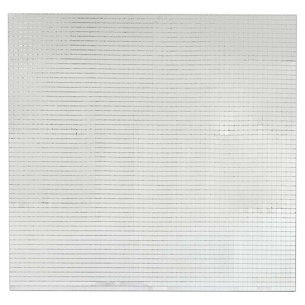 Tükör mozaik csempe geometrikus 3 pcs ezüst 30 x 30 cm üveg