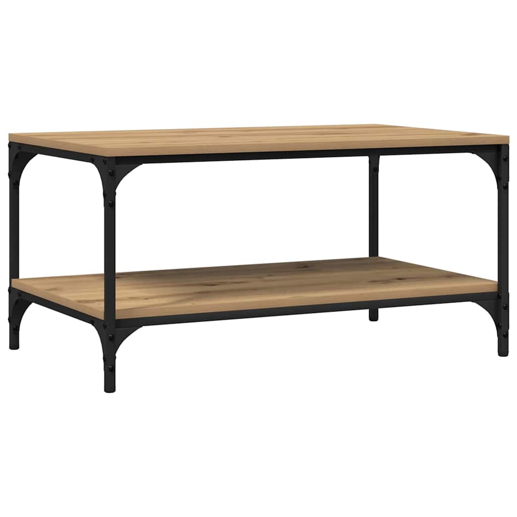 Dohányzóasztal kézműves tölgy 80 x 50 x 40 cm faanyag Dohányzóasztal kézműves tölgy 80 x 50 x 40 cm faanyag