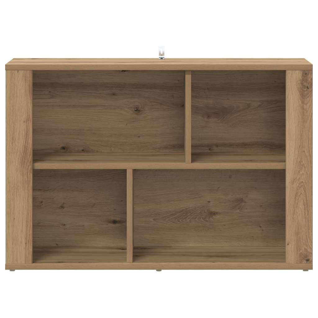 Széf artisan tölgy 80 x 30 x 53 cm faanyag