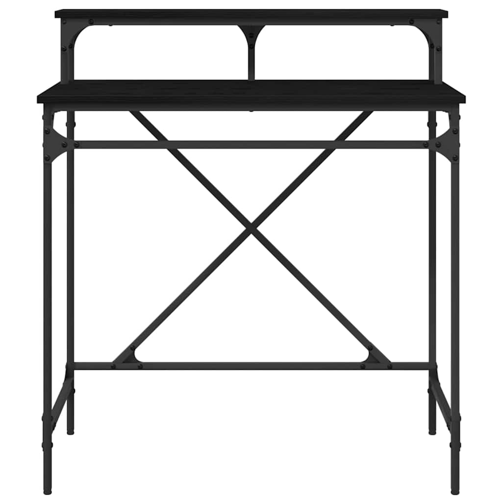Asztal fekete tölgy 80 x 50 x 90 cm faanyag