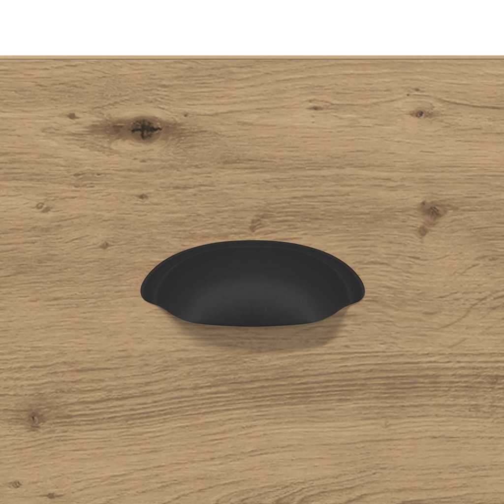 Éjjeliszekrény 2 db artisan tölgy 39 x 39 x 47.5 cm szerelt fa