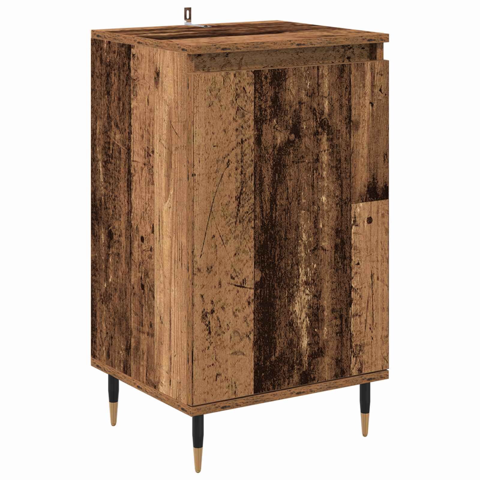 Széf 2 pcs öreg fa 40 x 35 x 70 cm műszaki fa és vas