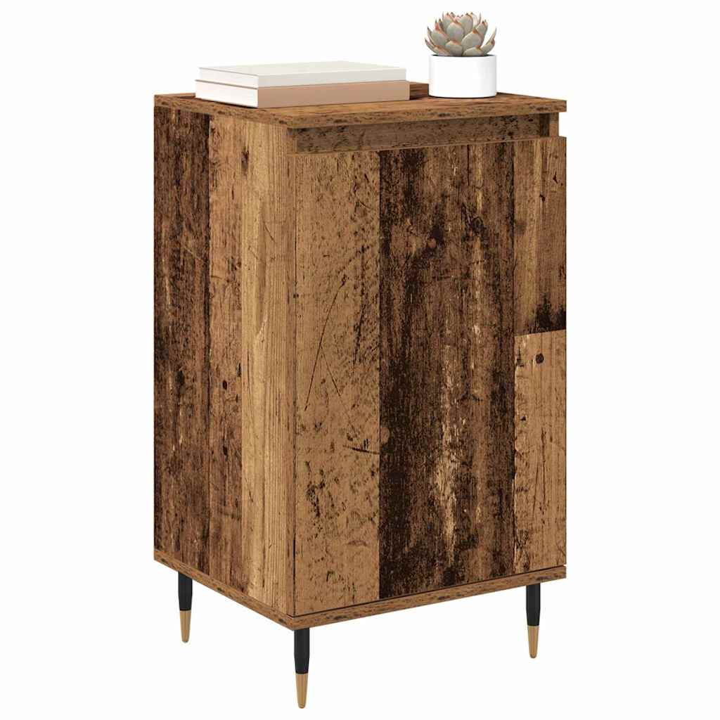 Széf 2 pcs öreg fa 40 x 35 x 70 cm műszaki fa és vas
