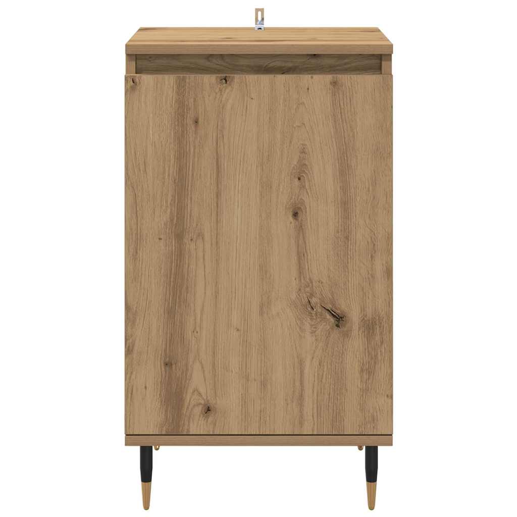 Széf 2 pcs artisan tölgy 40 x 35 x 70 cm műszaki fa és vas