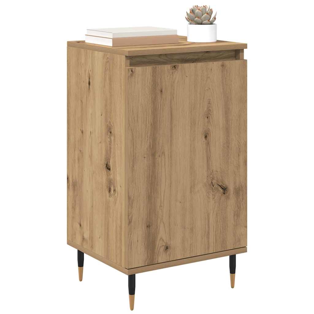 Széf 2 pcs artisan tölgy 40 x 35 x 70 cm műszaki fa és vas