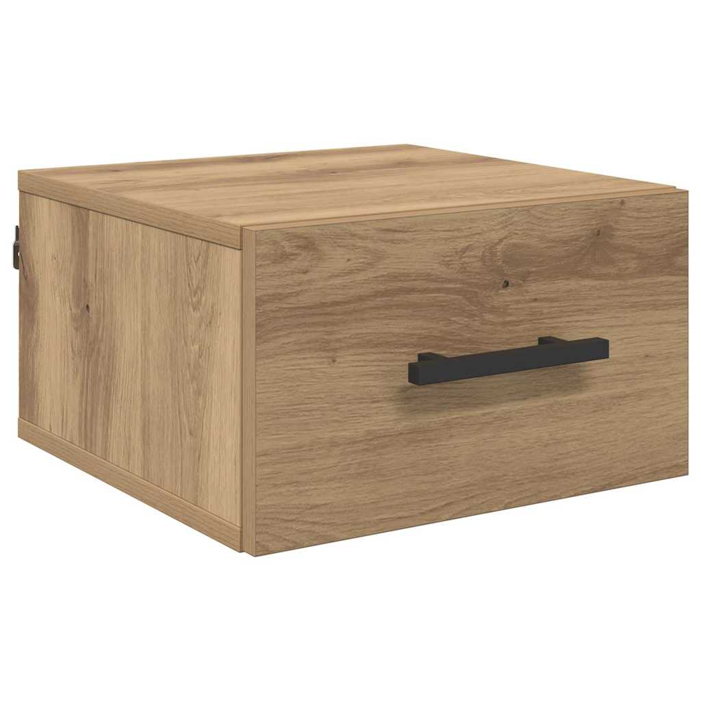 Éjjeliszekrény kézműves tölgy 35 x 35 x 20 cm faanyag