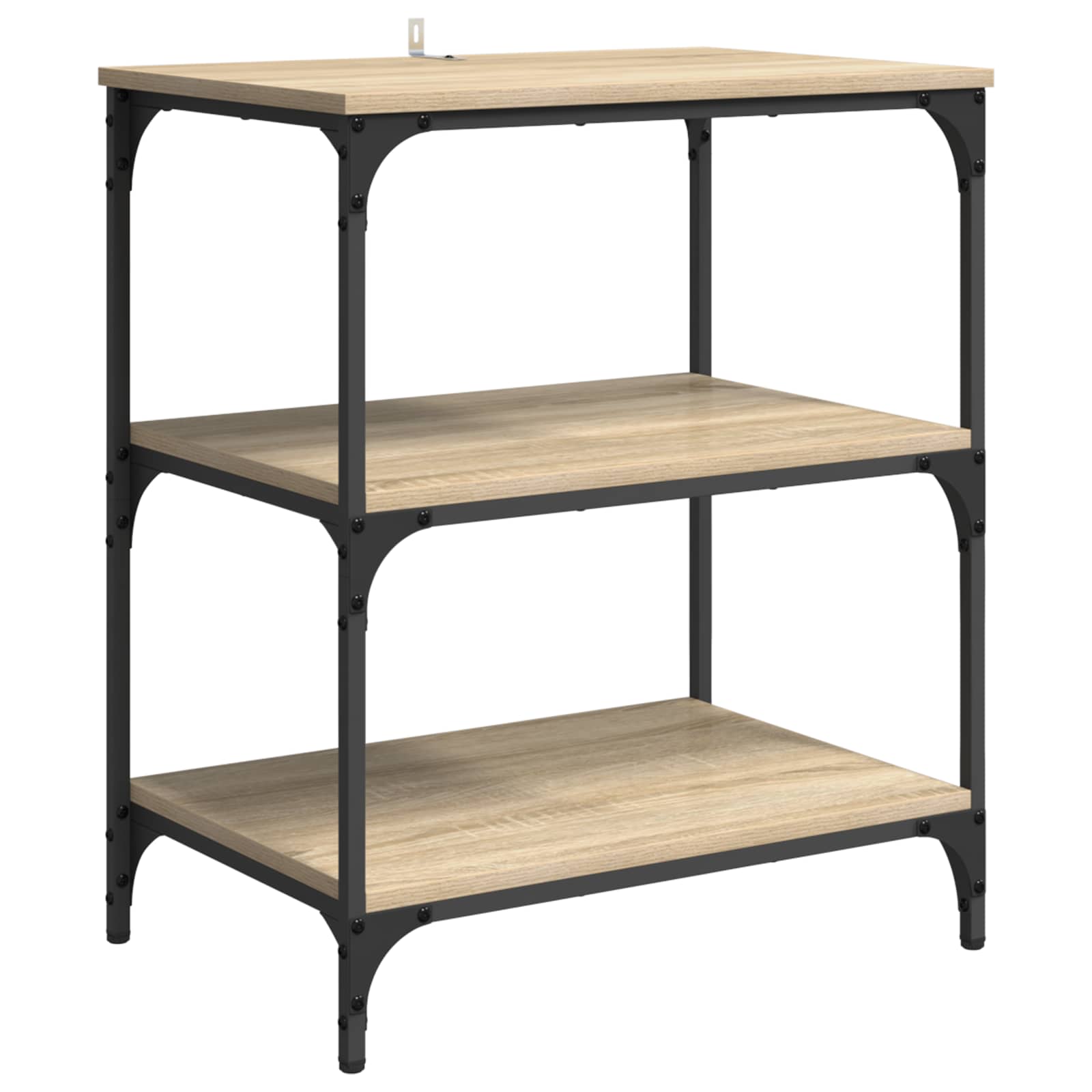 Konyhai kocsi sonoma tölgy 60 x 41 x 76 cm faanyag