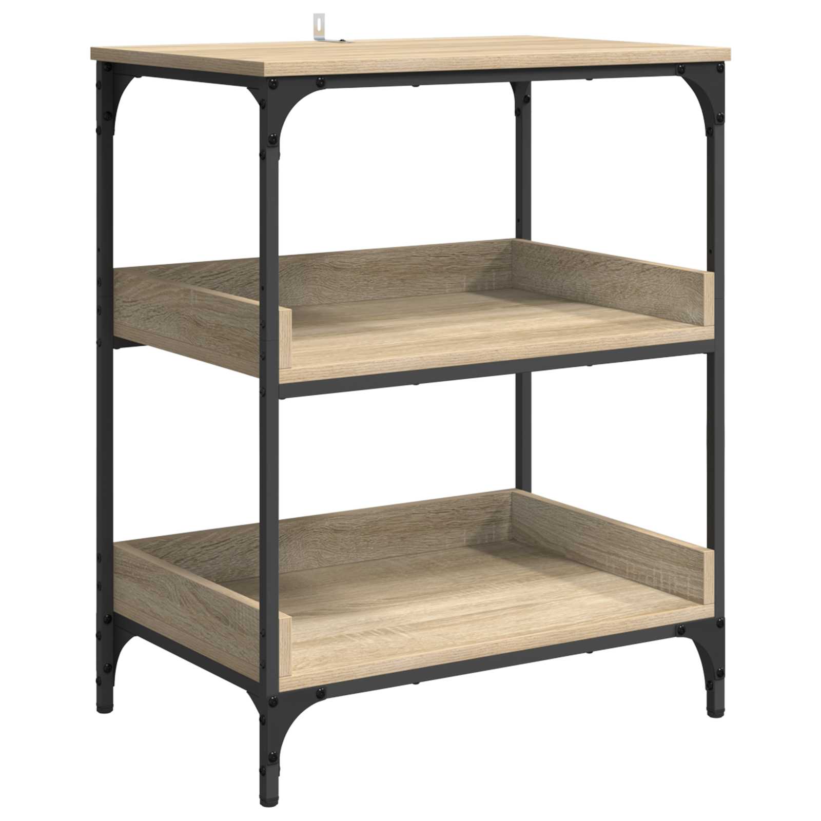 Konyhai kocsi sonoma tölgy 60 x 41 x 80,5 cm faanyag