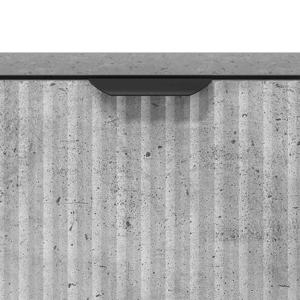 Széf beton szürke 69,5 x 33 x 82 cm faanyag