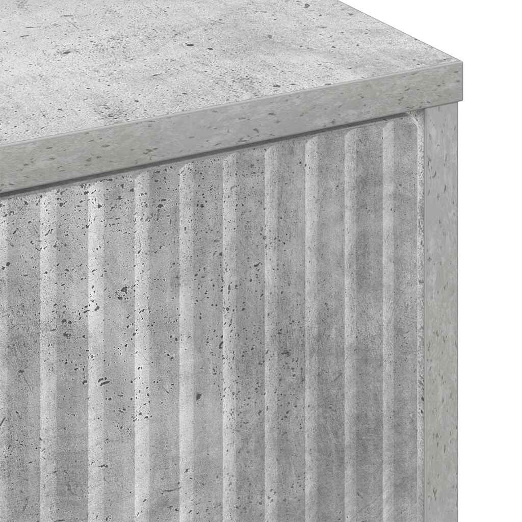 Széf beton szürke 69,5 x 33 x 82 cm faanyag