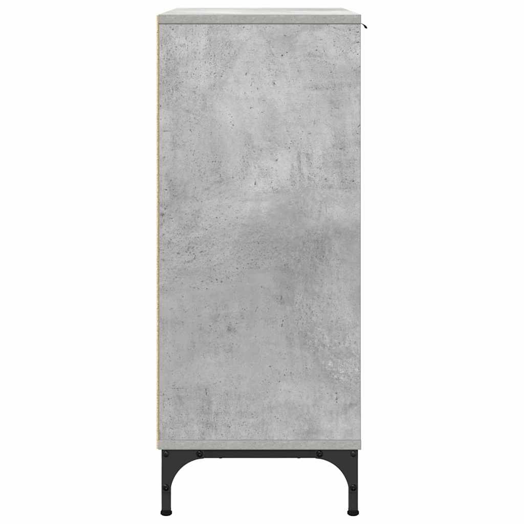 Széf beton szürke 69,5 x 33 x 82 cm faanyag