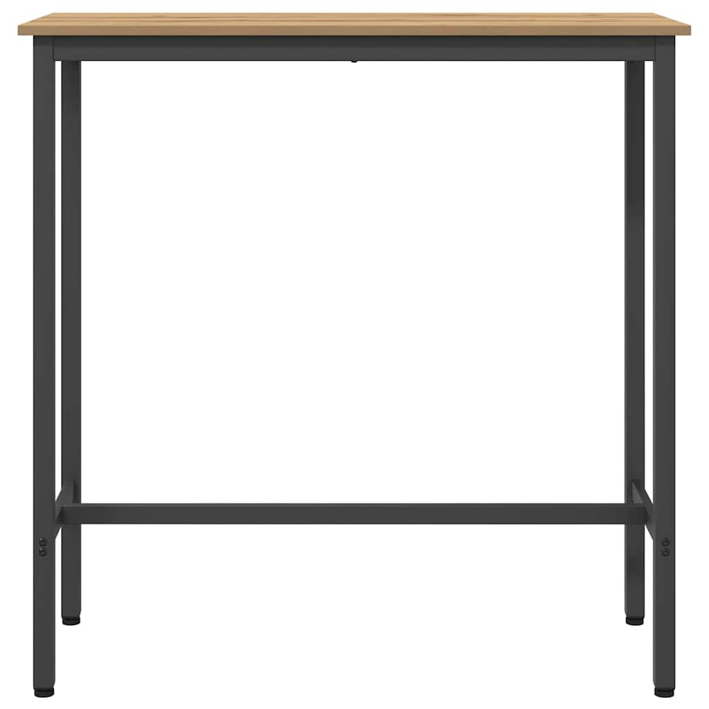 Asztal artisan tölgy 100 x 50 x 90,5 cm műszaki fa és acél