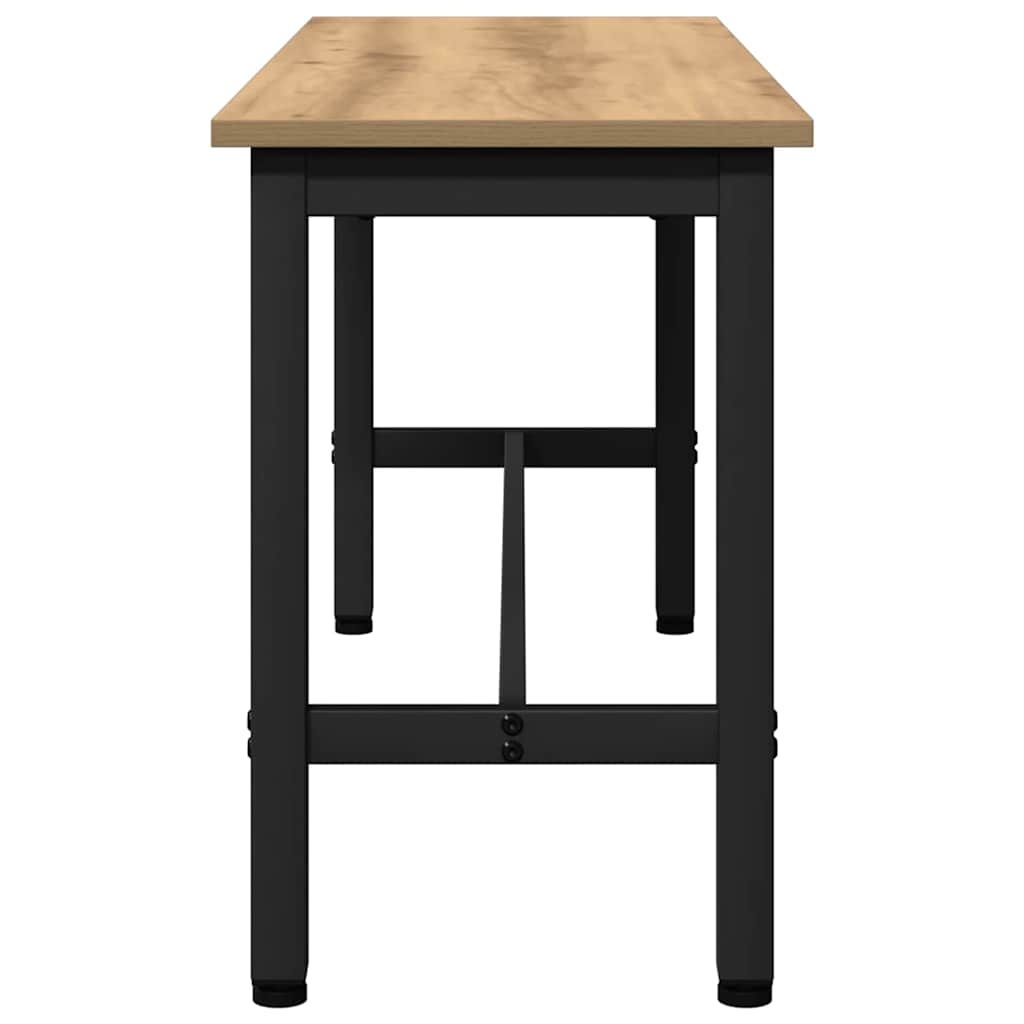 Étkező pad artisan tölgy 100 x 32,5 x 48,5 cm