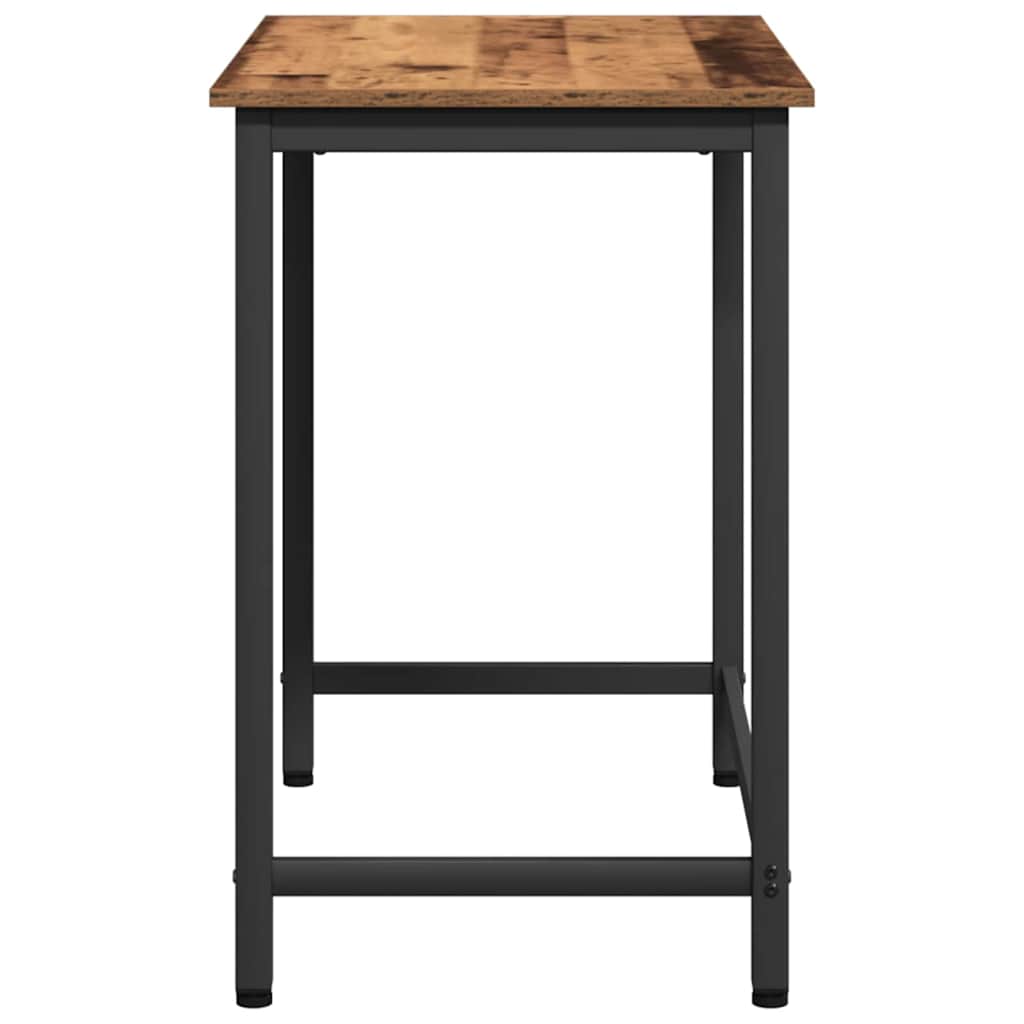 Asztal öreg fa 100 x 50 x 76,5 cm műszaki fa és acél