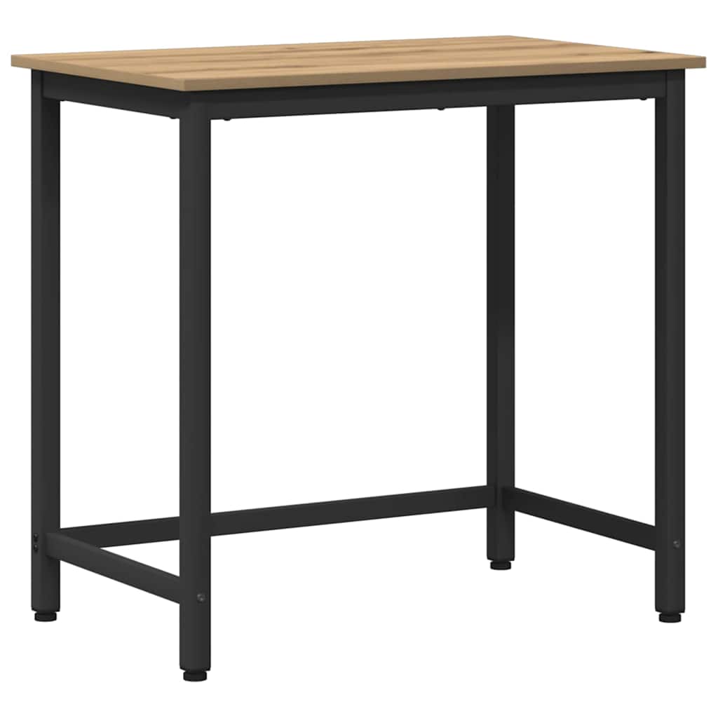 Asztal artisan tölgy 100 x 50 x 76,5 cm műszaki fa és acél