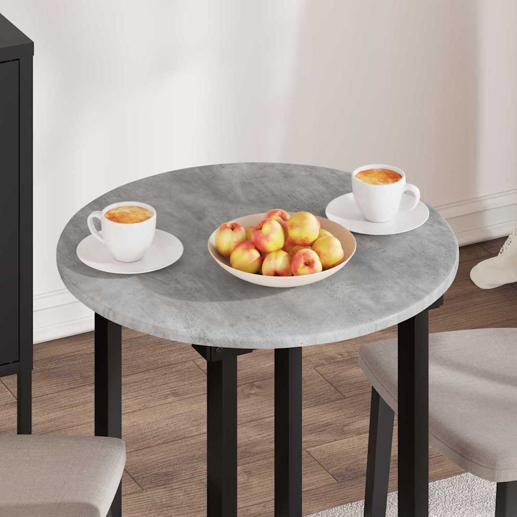 Asztallap beton szürke 60 x 60 x 1.5 cm faanyag