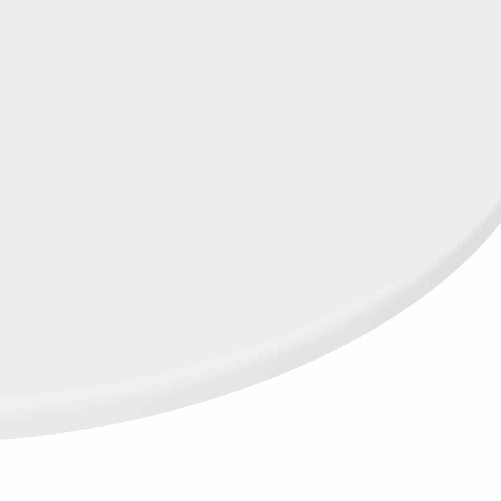 Asztallap fehér 70 x 70 x 1.5 cm faanyag