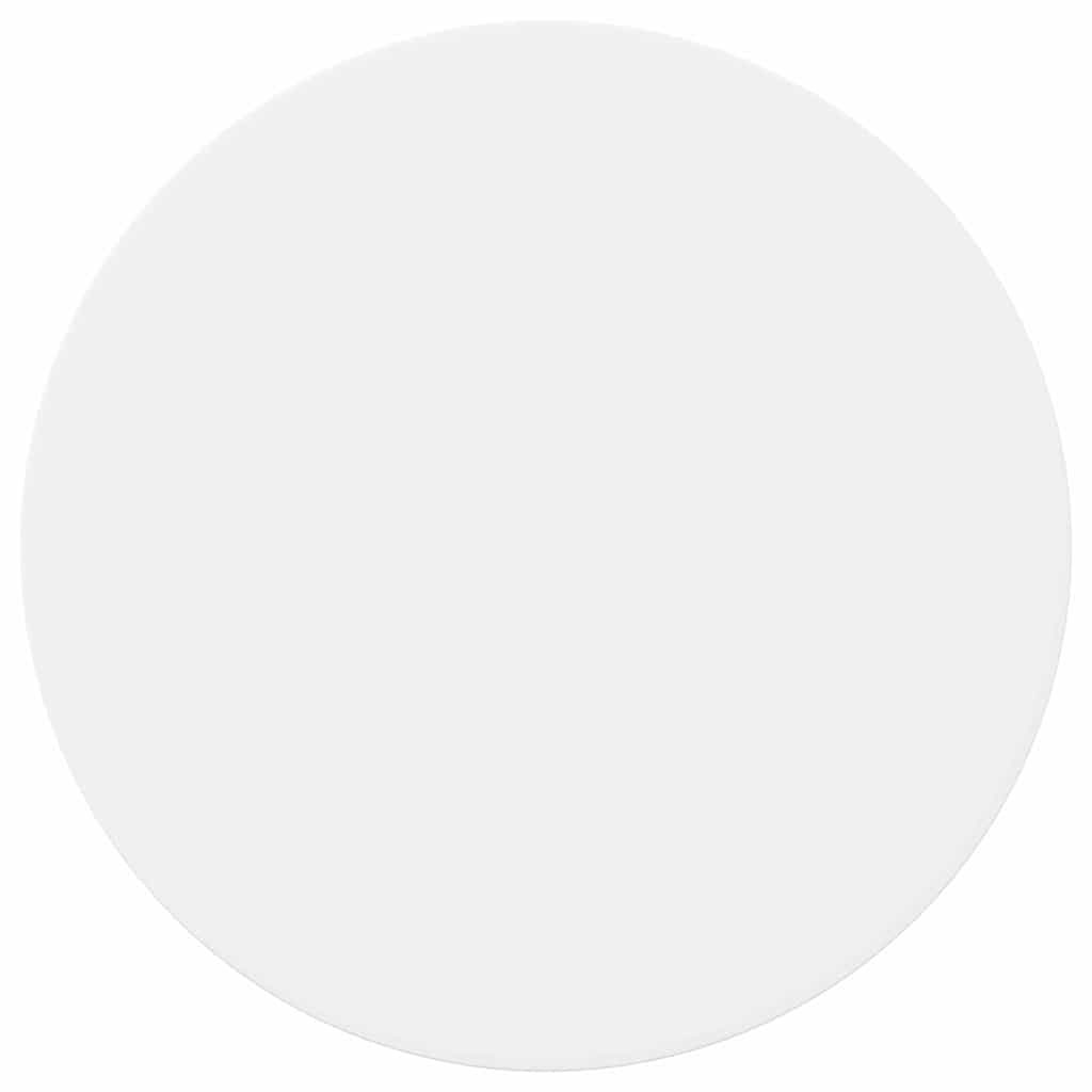 Asztallap fehér 70 x 70 x 1.5 cm faanyag