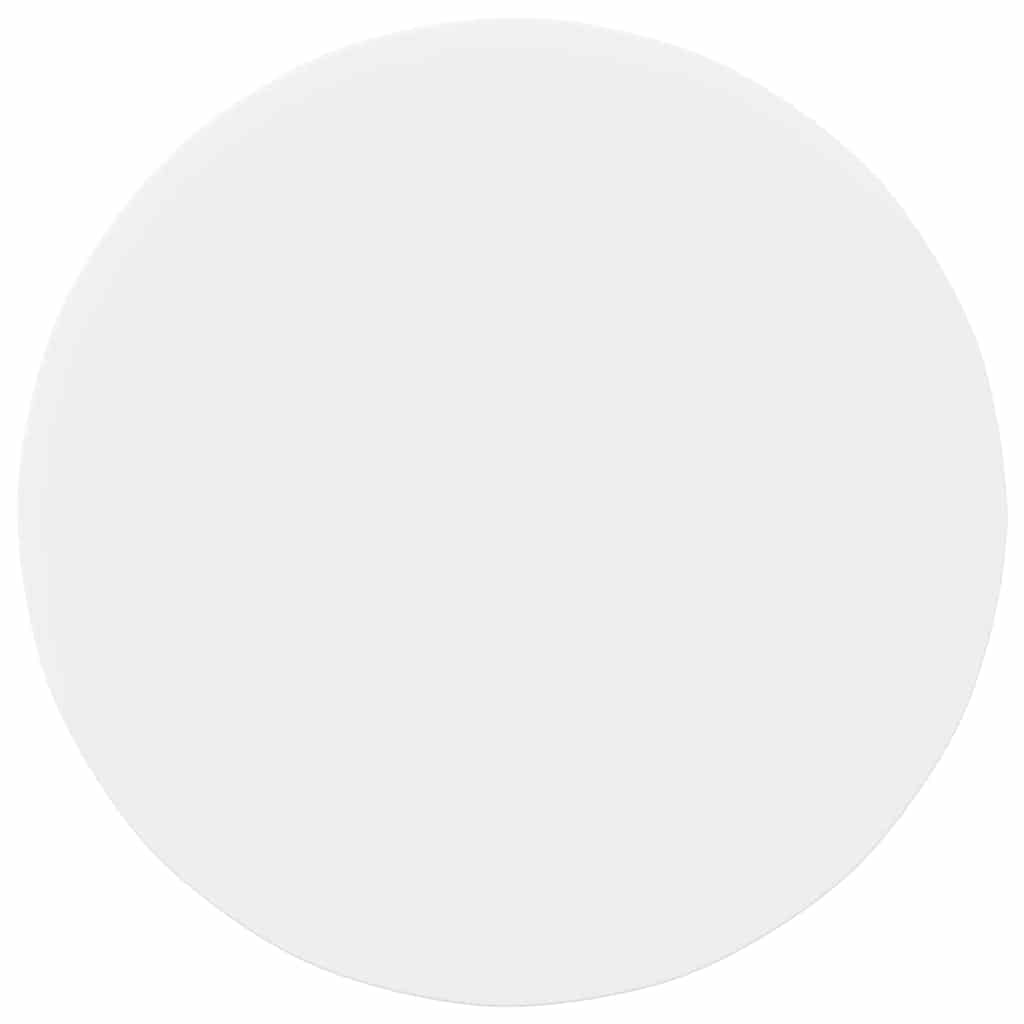 Asztallap fehér 80 x 80 x 1.5 cm faanyag