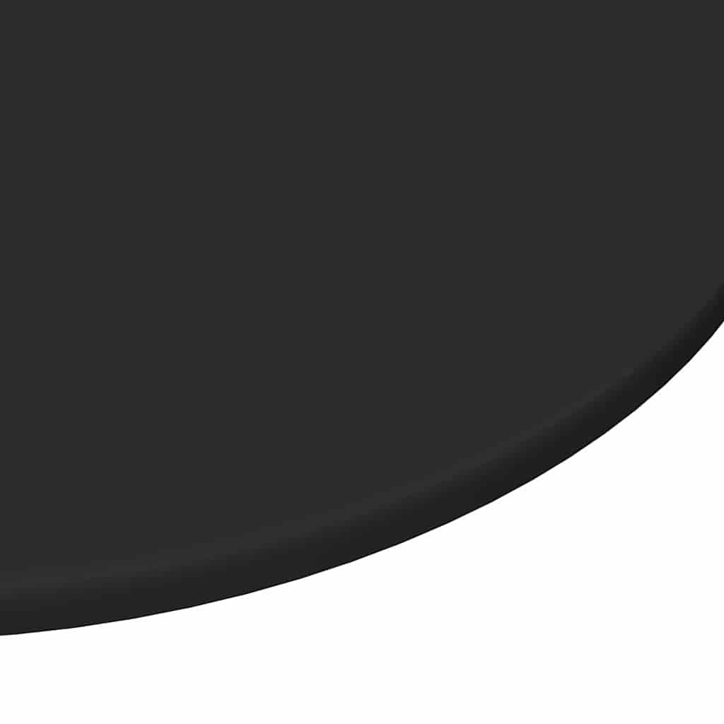 Asztallap fekete 80 x 80 x 1.5 cm faanyag