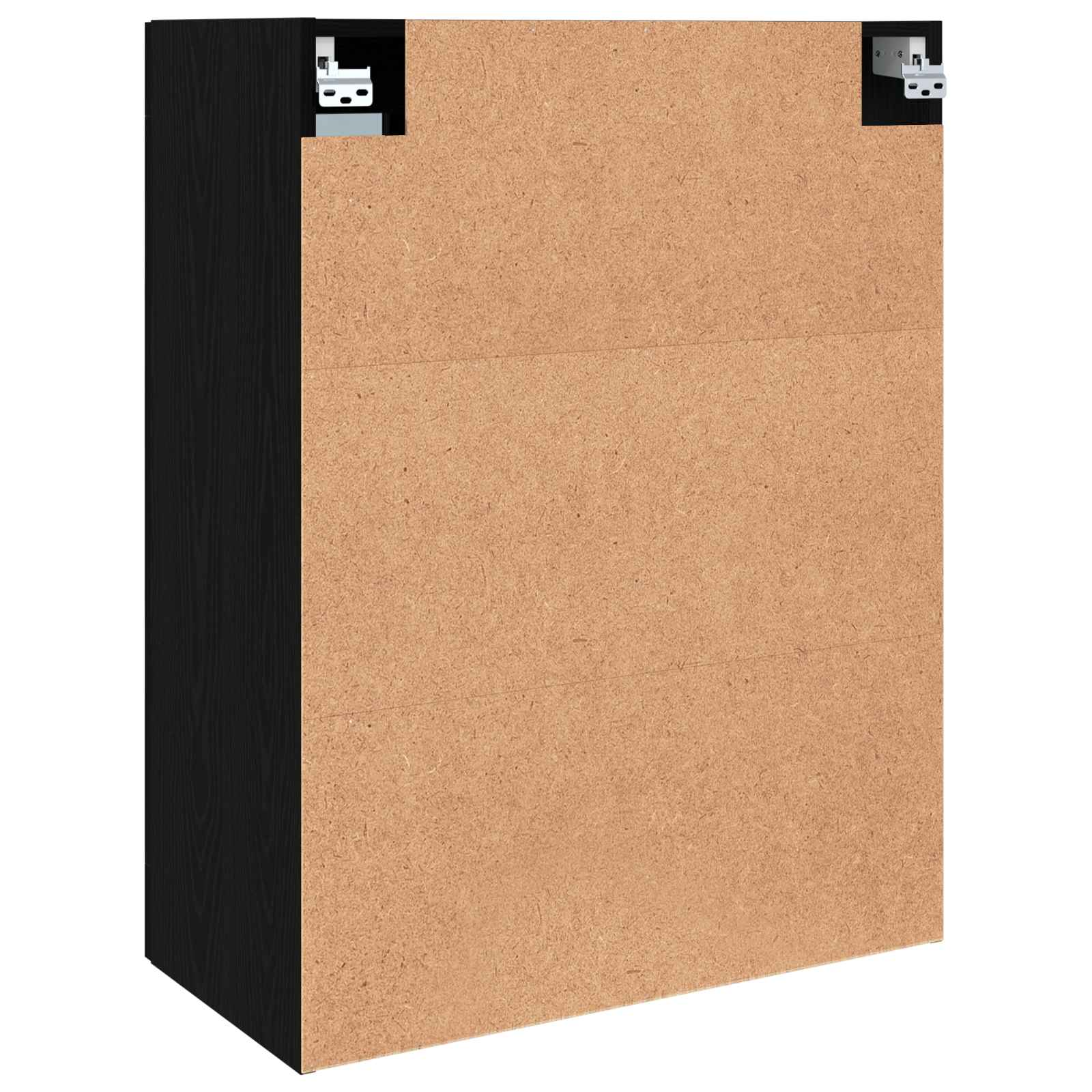 Fali szekrények 2 pcs musta tammi 69,5 x 34 x 90 cm faanyag