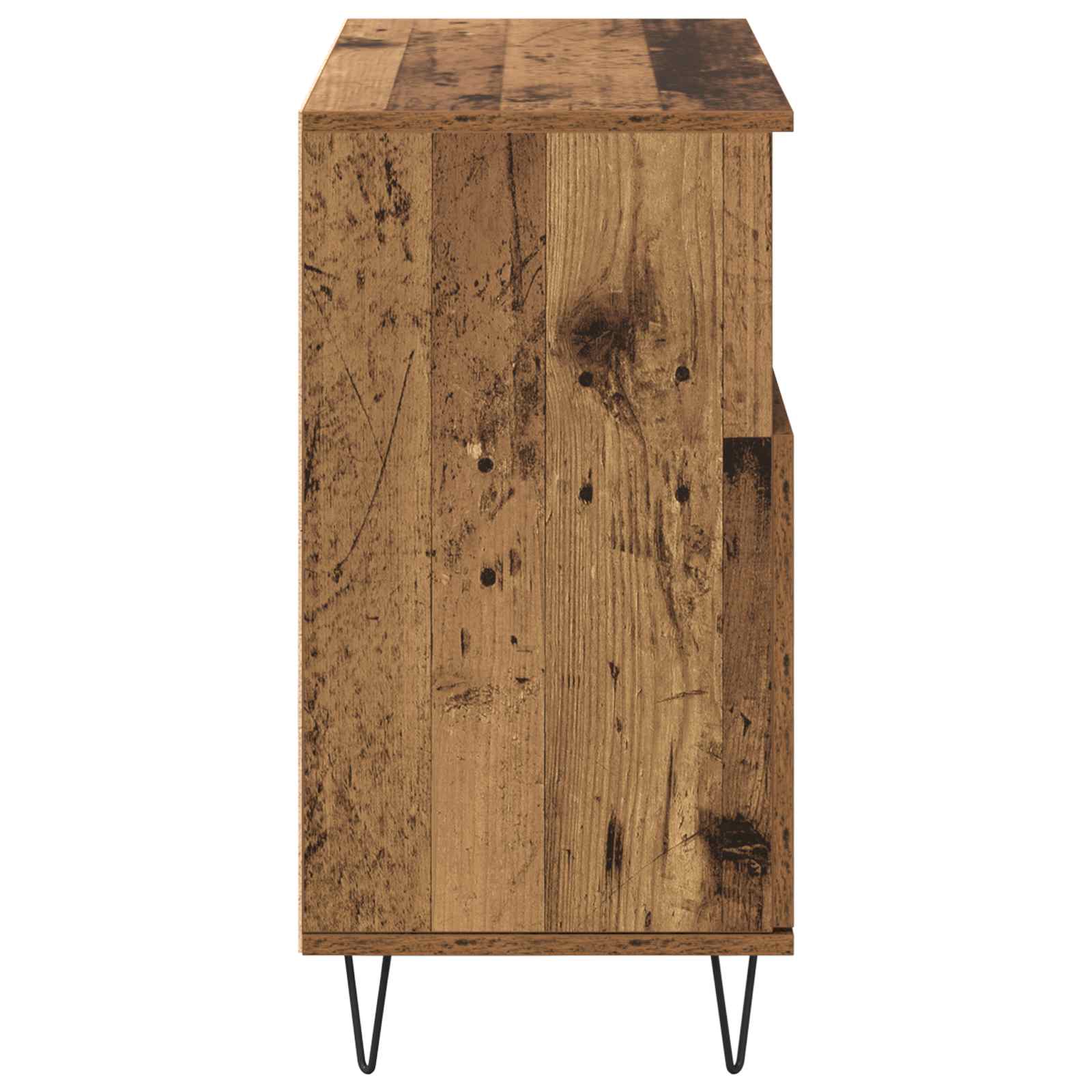Széf 2 pcs öreg fa 60 x 35 x 70 cm