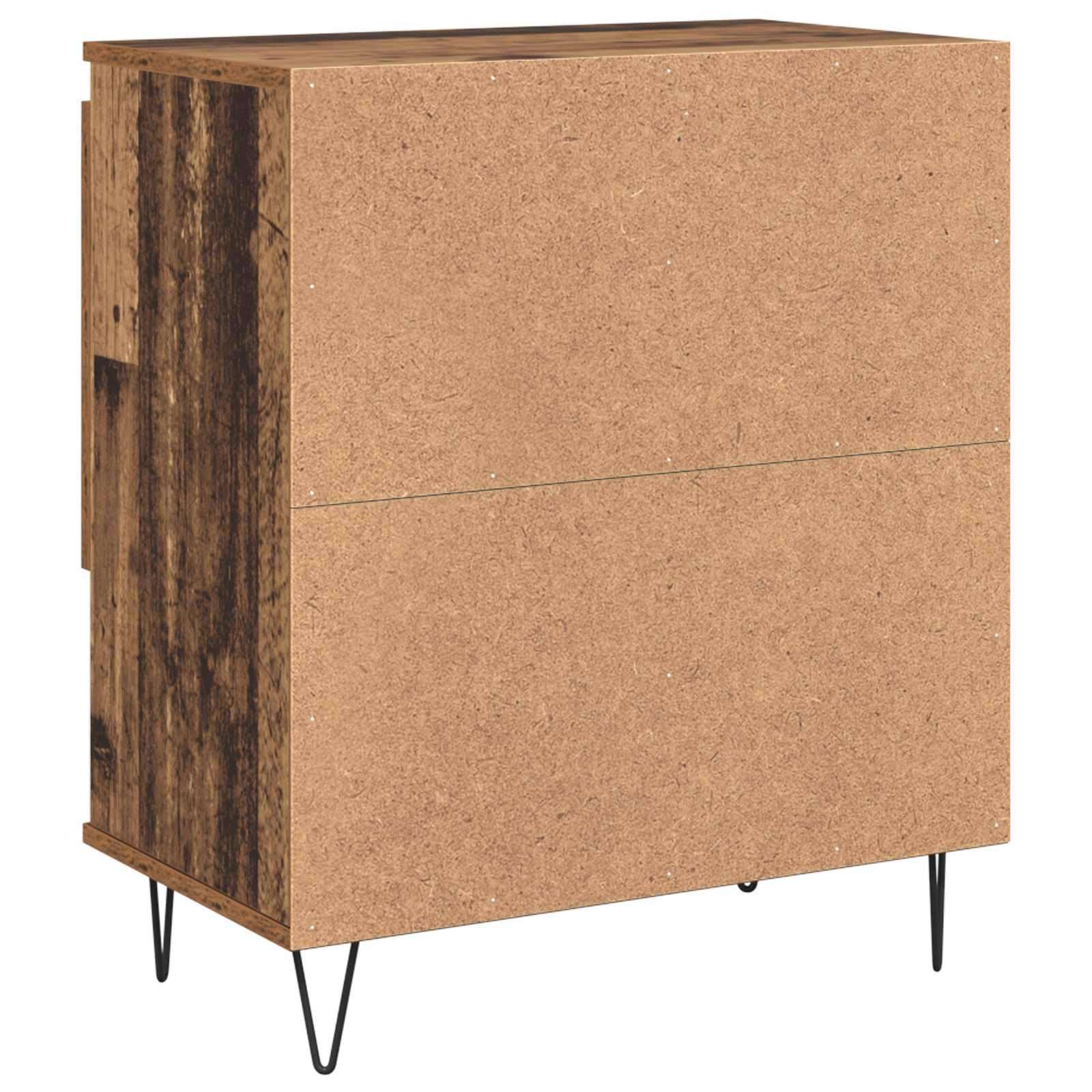 Széf 3 pcs öreg fa 60 x 35 x 70 cm