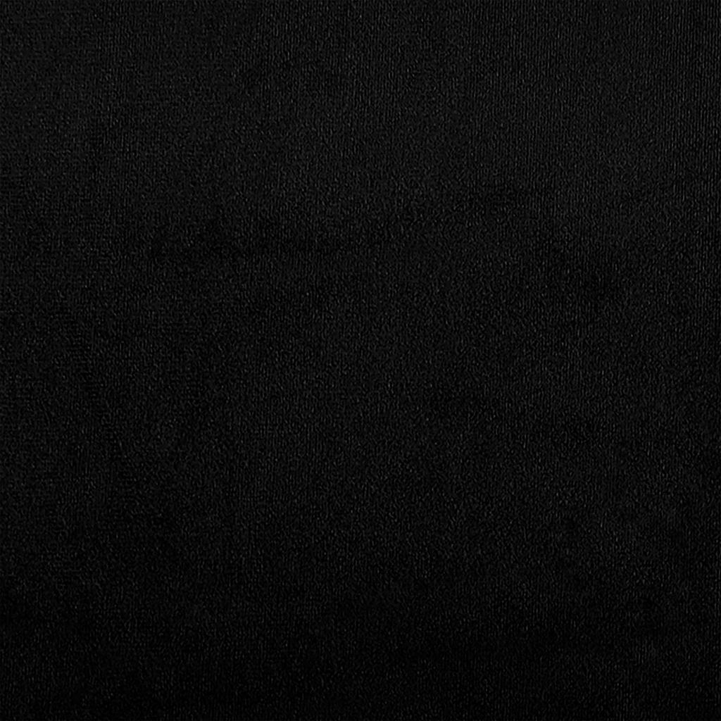 Hátpárna fekete 180 x 50 cm mikroszálas szövet