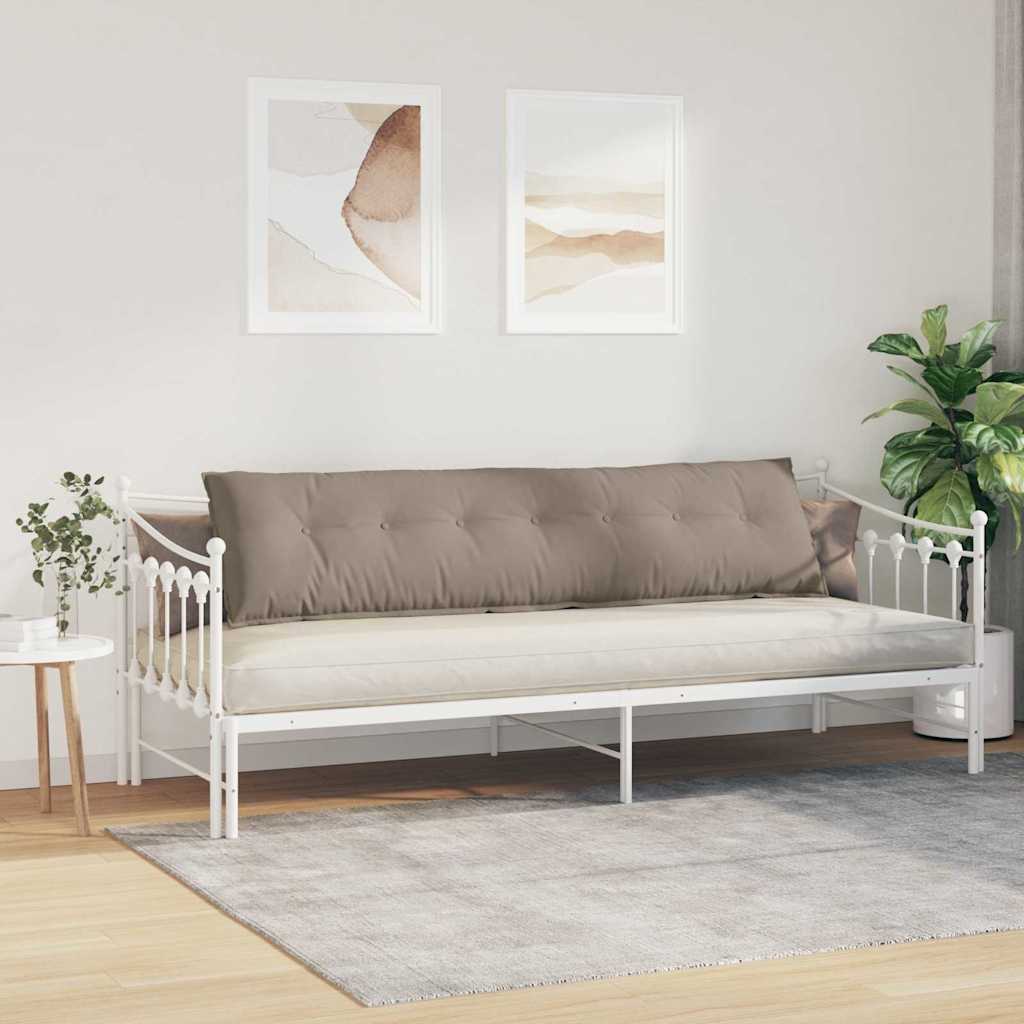 Hátpárna tópszínű 200 x 50 cm mikroszálas szövet