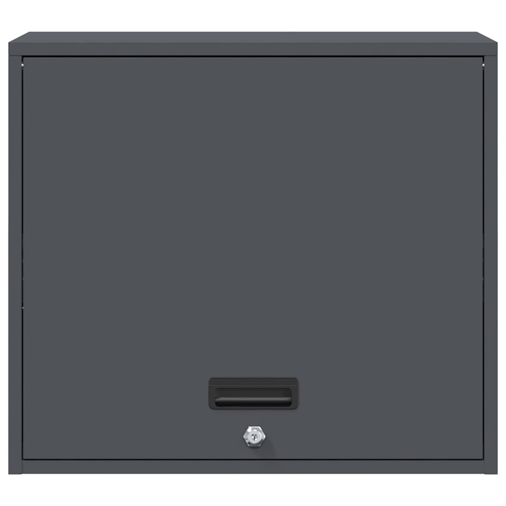 Fali szekrény a garázsba antracit 60 x 40 x 53 cm